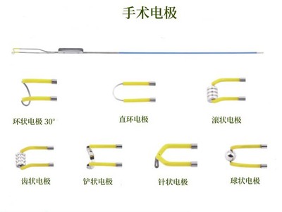 手术电极电极环 单杆双杆 针状滚状齿状环状铲状泌尿外科